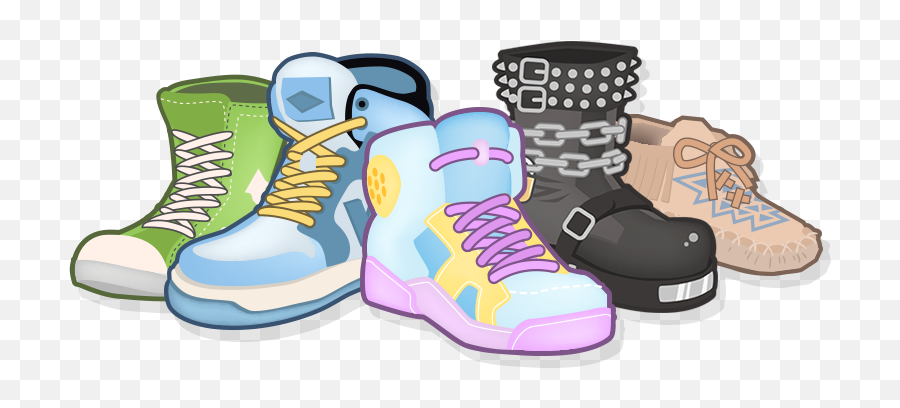Word Laces - Boot Png,Cartoon Shoes Png