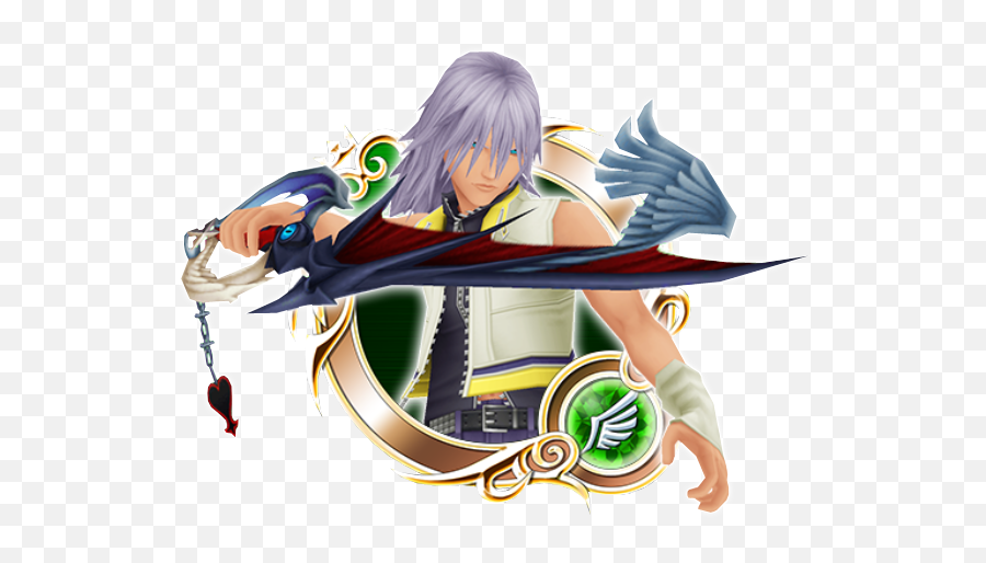 Kingdom Hearts Fact Roxas Broke Rikuu0027s Left Wrist During - Kingdom Hearts 2 Riku Keyblade Png,Riku Png