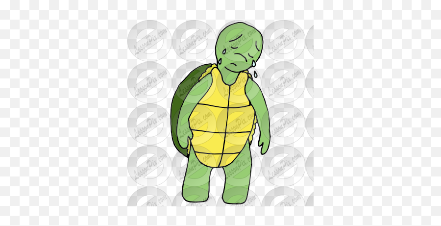 Sad Turtle Picture For Classroom Therapy Use - Great Sad Sad Turtle Clipart Png,Turtle Clipart Png