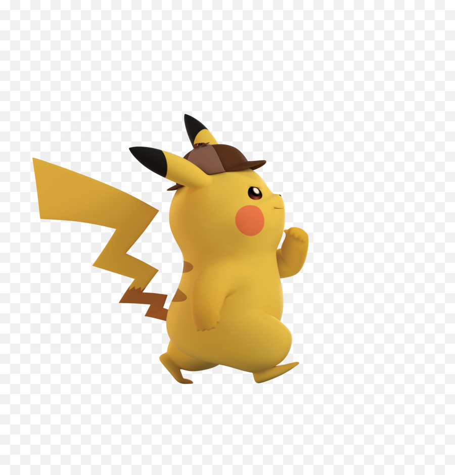 Detective Pikachu Character - Transparent Detective Pikachu Png,Pikachu Transparent Background