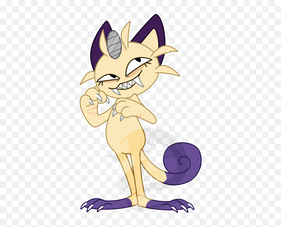 Zuiker - Cartoon Png,Meowth Png