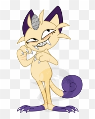 Zuiker - Cartoon Png,Meowth Png