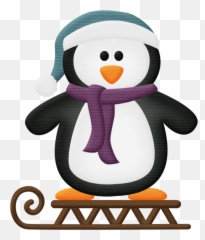 Penguin Winter Clipart Transparent Background - In png