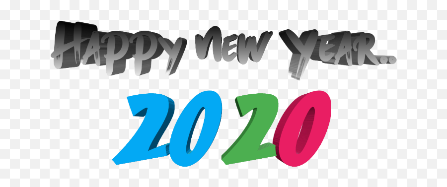Happy New Year 2020 Png Icon Background - Happy New Year 2020 Png Background Hd,Happy New Year Transparent Background