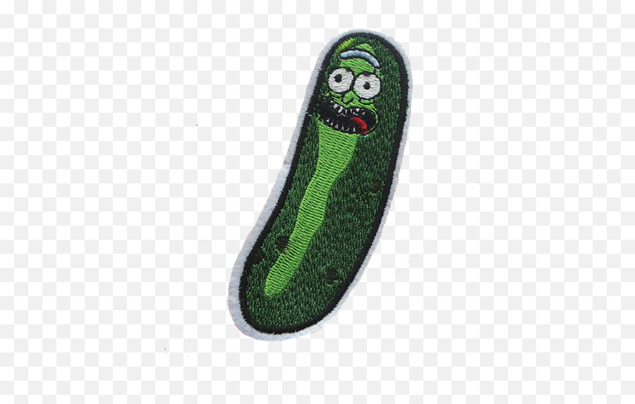 Rick And Morty Pickle Patch Iron - Owl Png,Pickle Rick Png