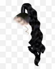 Download Hair Wig Wigs Freetoedit - Black Png