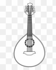 Lute Instrument String - Easy Octavina Drawing Png,Lute Png