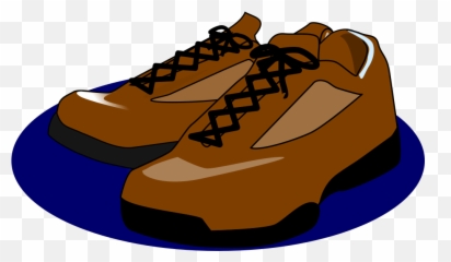 Download Brown Shoes Clipart Png - Running