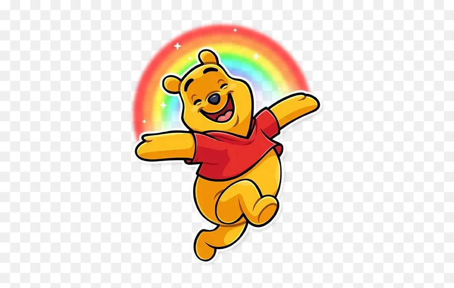 Winnie The Pooh Whatsapp Stickers - Stiker Winnie The Pooh Png,Winnie The Pooh Transparent