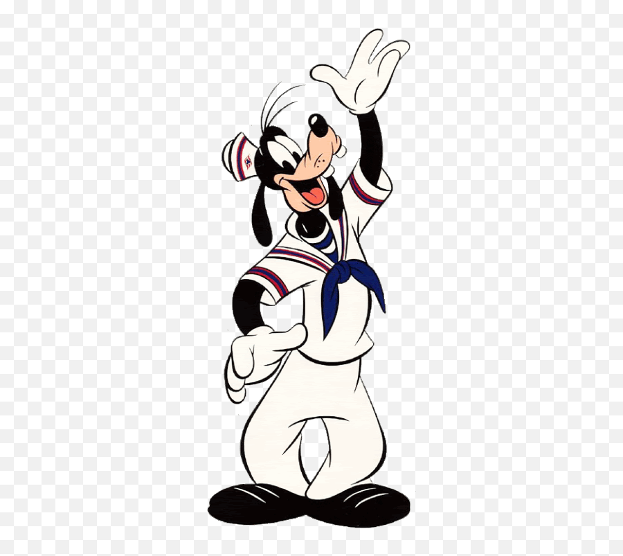 Sailor Goofy Wave Disney Art - Disney Cruise Characters Clipart Png,Cartoon Wave Png