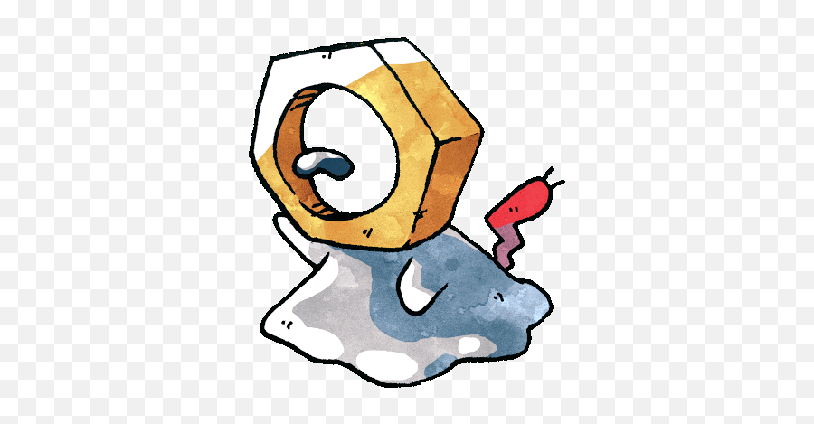 What Are Your Thoughts - Meltan Gif Pokemon Anime Png,Pikachu Gif Transparent