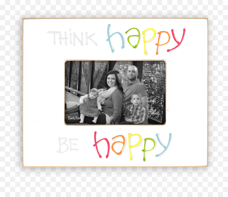 Think Happy Be - Snow Language Png,Snow Frame Png