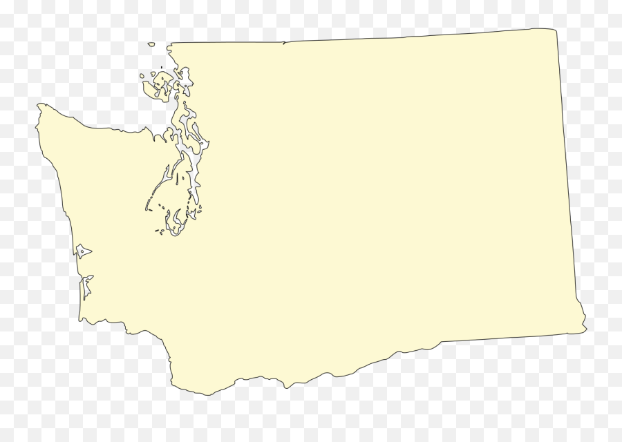 Washington - Washington State Svg Map Png,Washington State Png