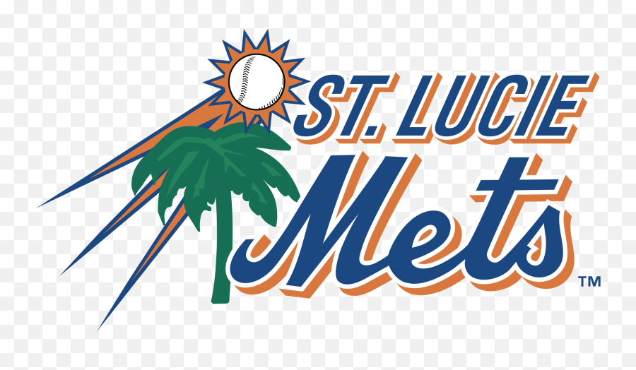 St Lucie Mets Logo Png Transparent - Graphic Design,Mets Logo Png