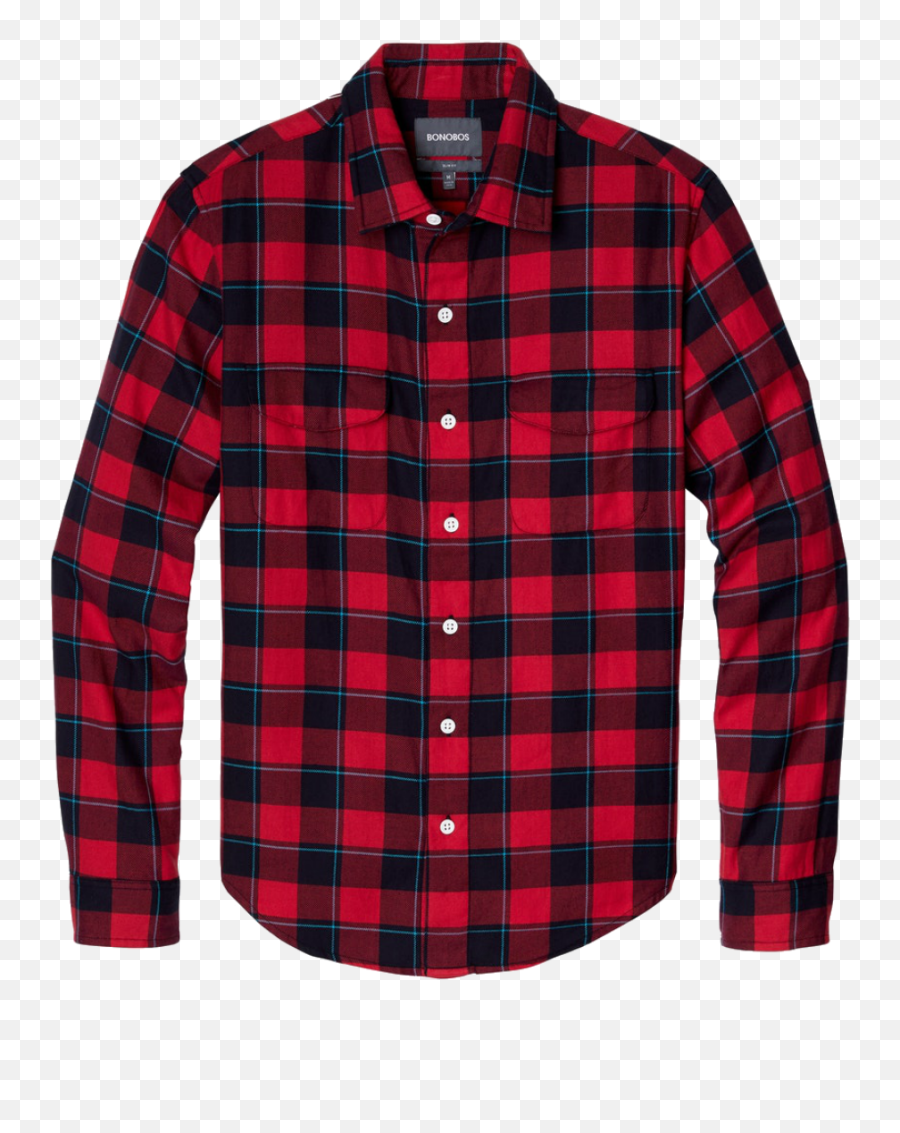 Bonobos Logo Png - Flannel Button Down Plaid Long Sleeve Christian Fletcher Rvca Flannel,Flannel Png