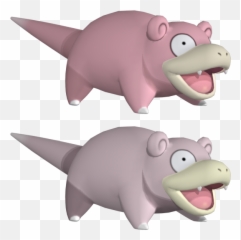 Y - Slowpoke 3d Model Png,Slowpoke Png