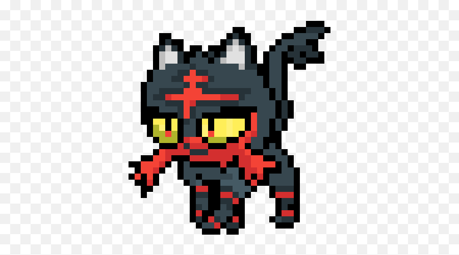 Pixilart - Litten Sprite By Danlucard Fictional Character Png,Litten Png