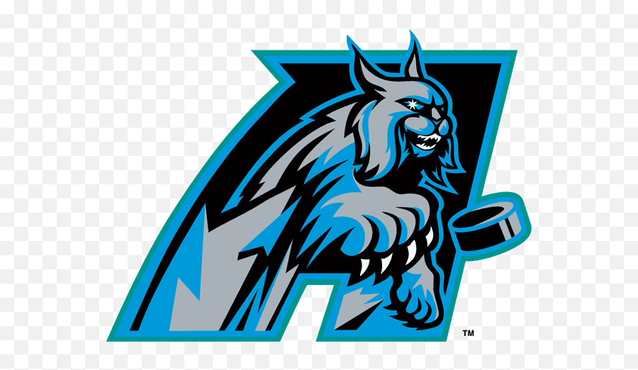 Augusta Lynx Alternate Logo Art Hockey Logos - Augusta Lynx Logo Png,Dodge Ball Logos