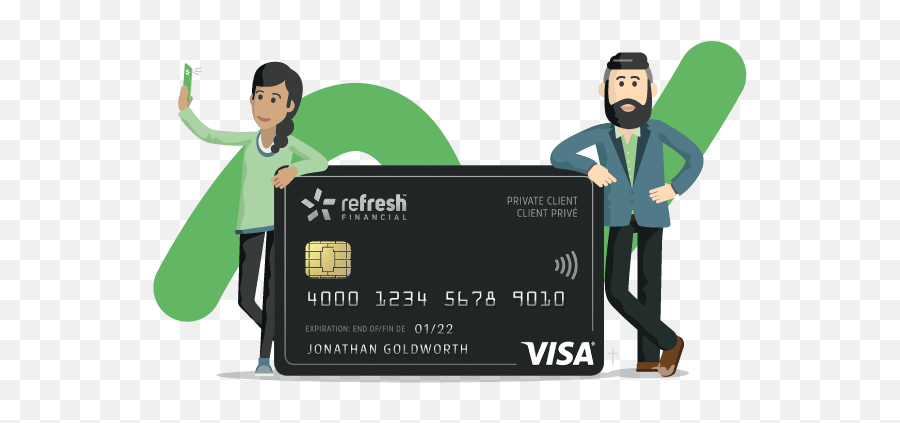 Credit Cards - Canadau0027s Top Secured Credit Card Refresh Refresh Financial Secured Visa Png,Credit Card Png