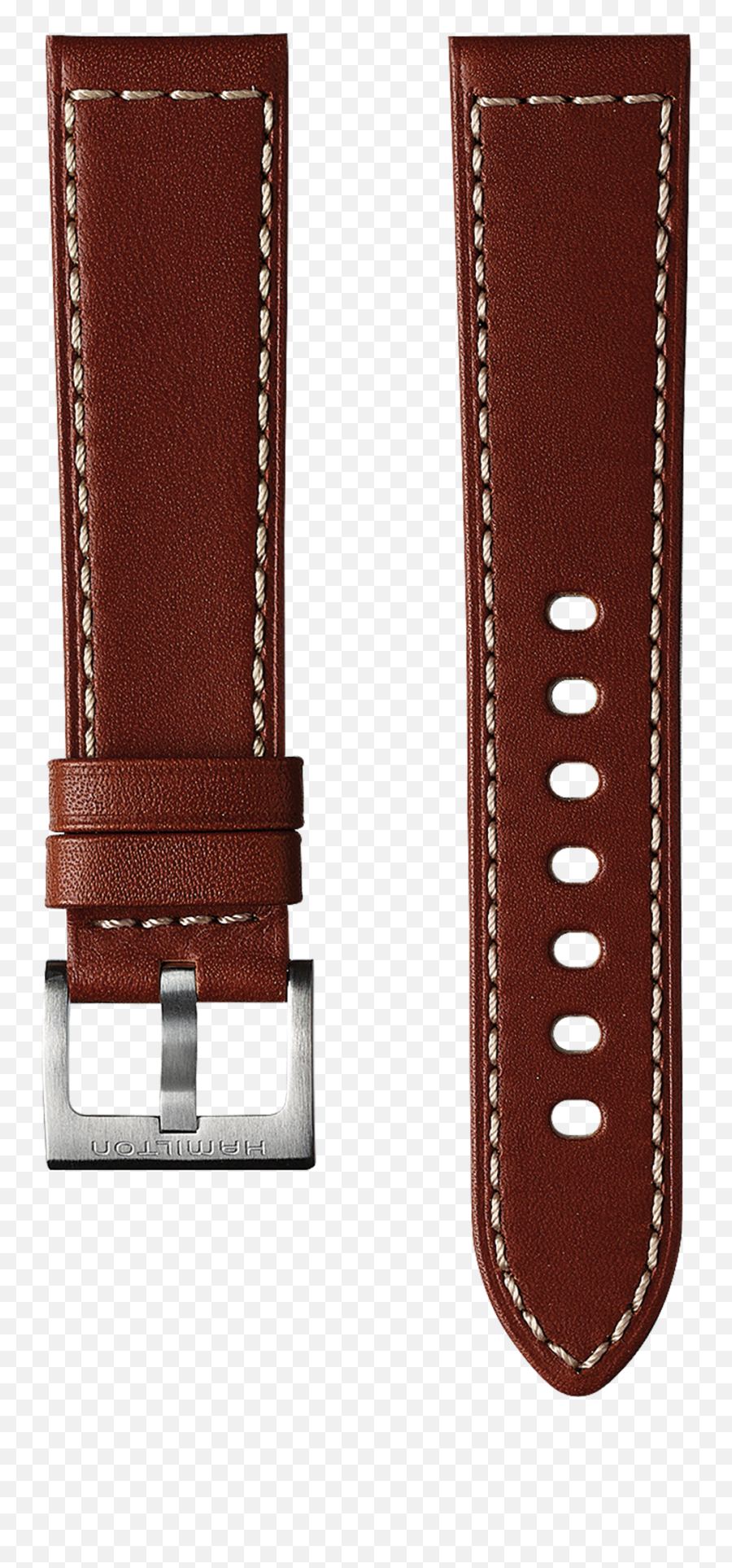 Brown Strap 20mm - Shell Cordovan Strap Png,Hex Icon Watch Band