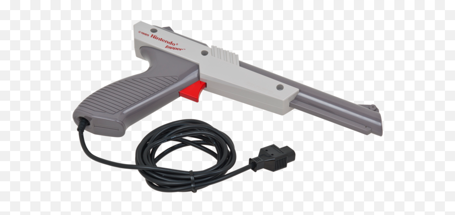 Nintendo Zapper Light Gun Nes - Video Game Accessories Glock Duck Hunt Nintendo Png,Gun Blast Png