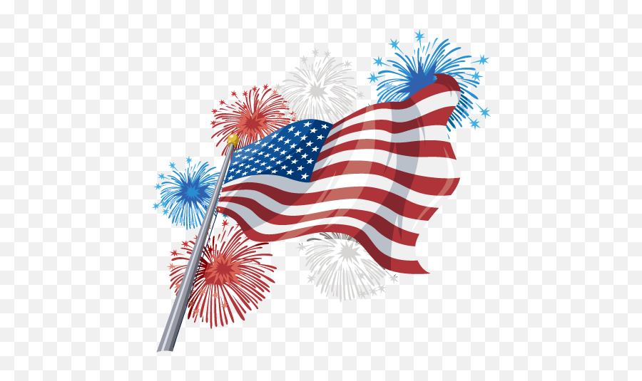 Library Of American Flag Fireworks Jpg Royalty Free Download - Independence Day Transparent Png,Fireworks Clipart Png