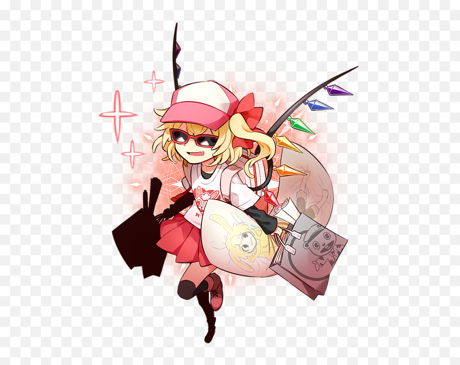 Touhou Cuddles Png Flandre Scarlet Icon