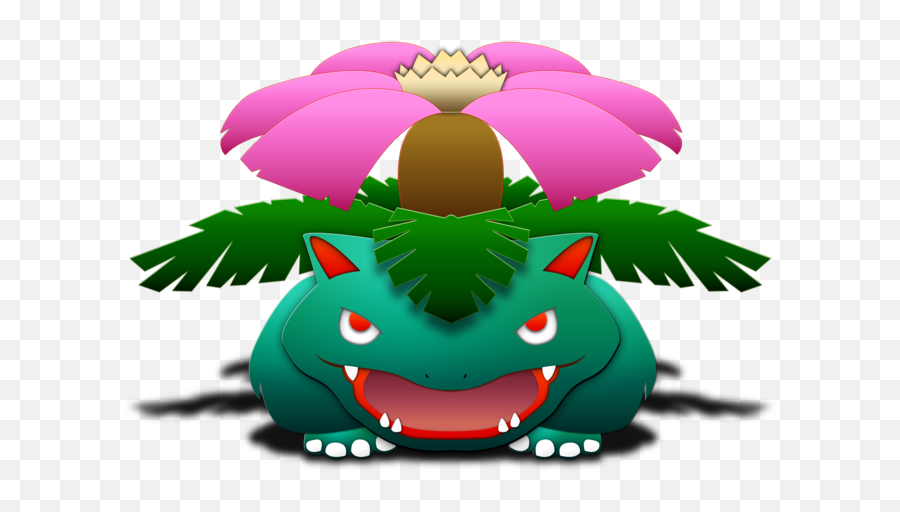 Venusaur Logo - Cartoon Png,Venusaur Png