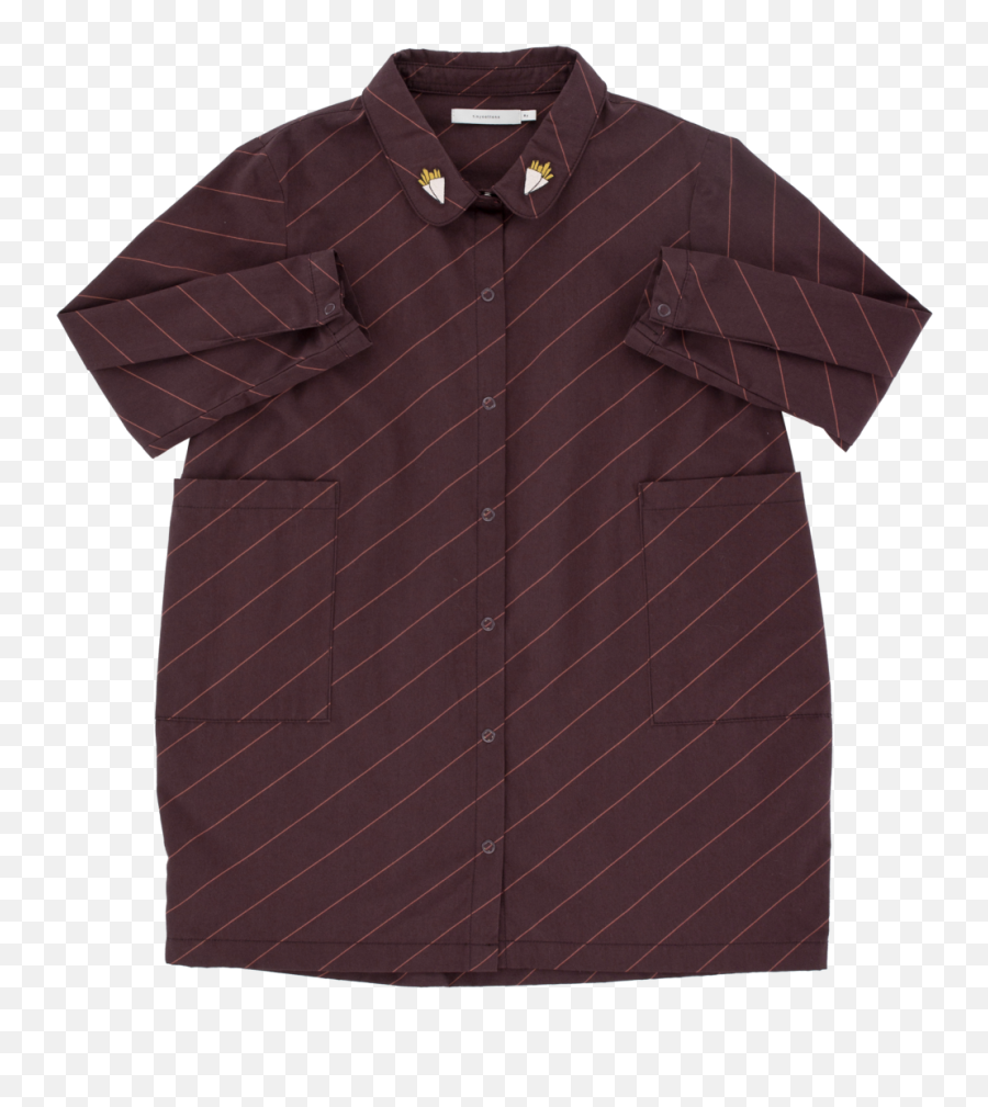Tiny Cottons Shirt Dress Diagonal Stripes - Orange Mayonnaise Polo Shirt Png,Diagonal Stripes Png