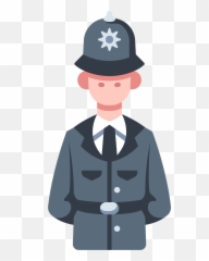 6police England Flat Icon Free Pik - Costume Hat png
