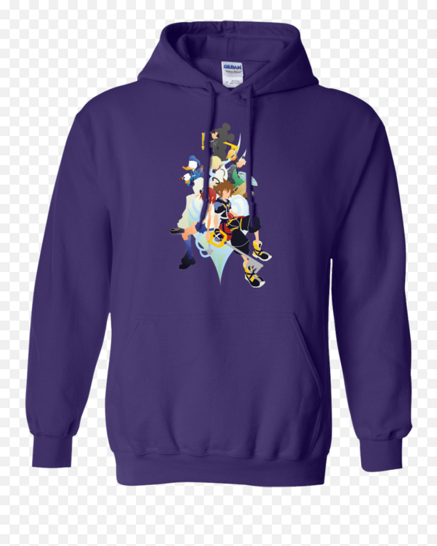Kingdom Hearts Pullover Hoodie Png Logo