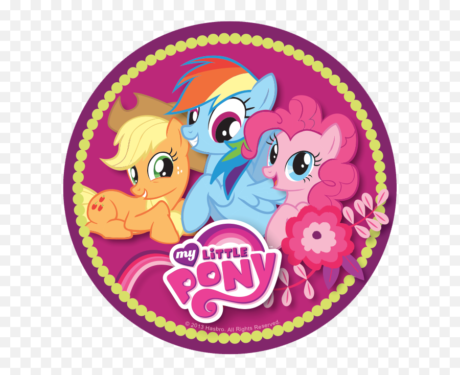 Birthday Cake Icing Cupcake Pony - My Little Pony Cake Png,Pony Png
