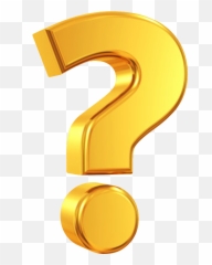 John Young Group Ltd The Graphic Specialists - Golden Question Mark png