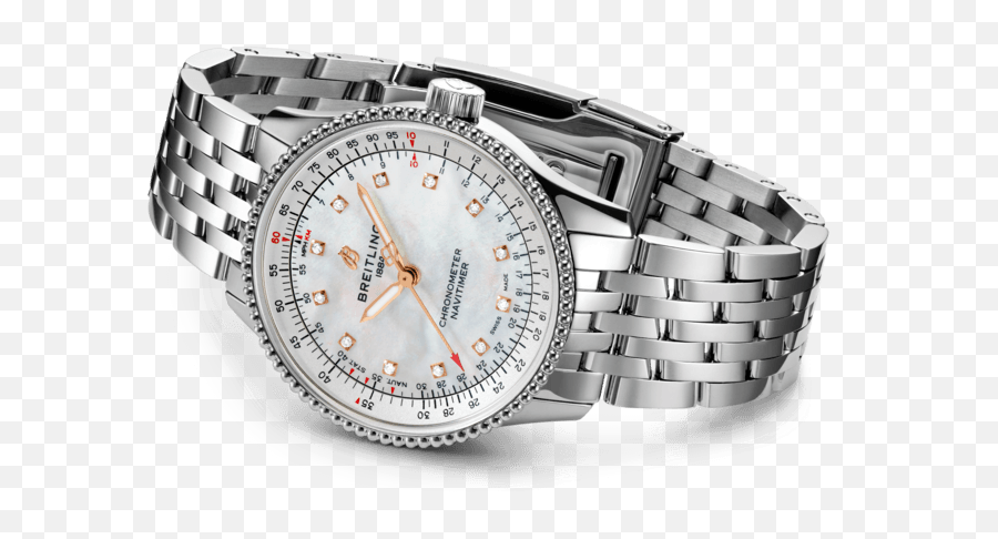 Two Breitling Timepieces That Shine The Spotlight - Breitling Navitimer Diamond Png,Slide Rule Icon
