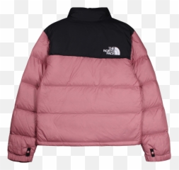 1996 Retro Nuptse Jacket - North Face Dame Jakke Png,Pink And Black Icon Jacket