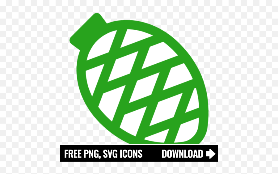 Free Green Conifer Icon Symbol Png Svg Download - Diamond Icon,Pine Cone Icon