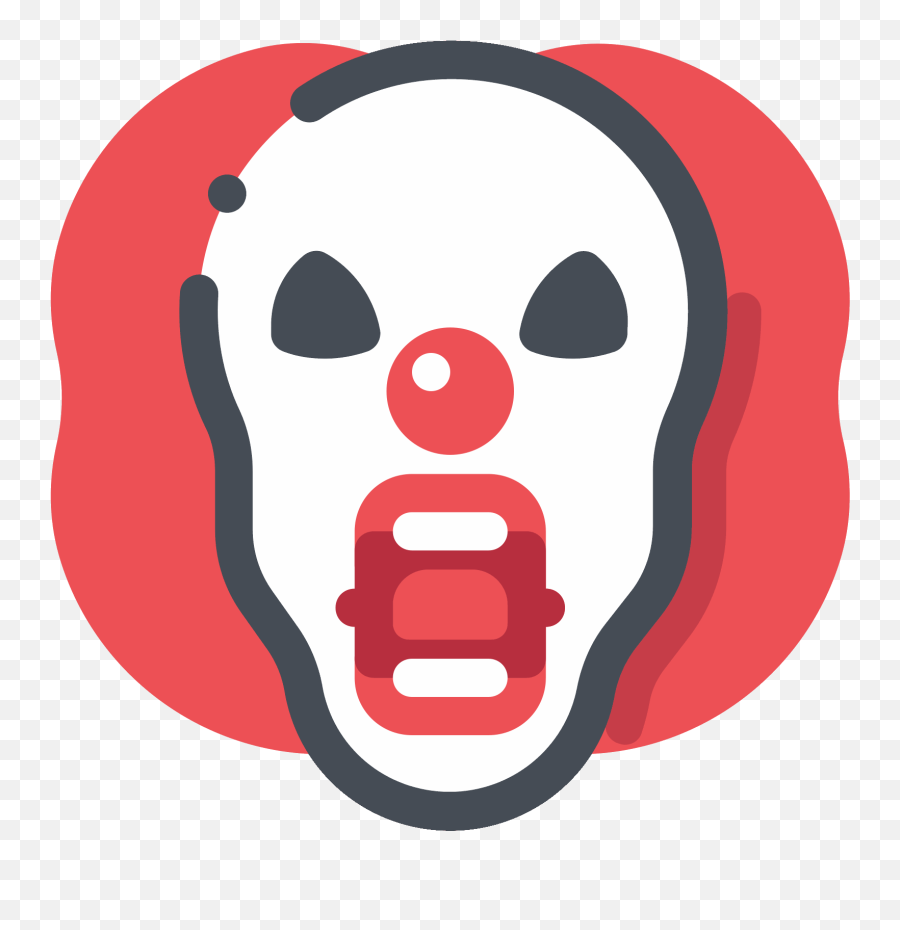Scary Clown Icon - Free Download Png And Vector Portable Network Graphics,Clown Emoji Png