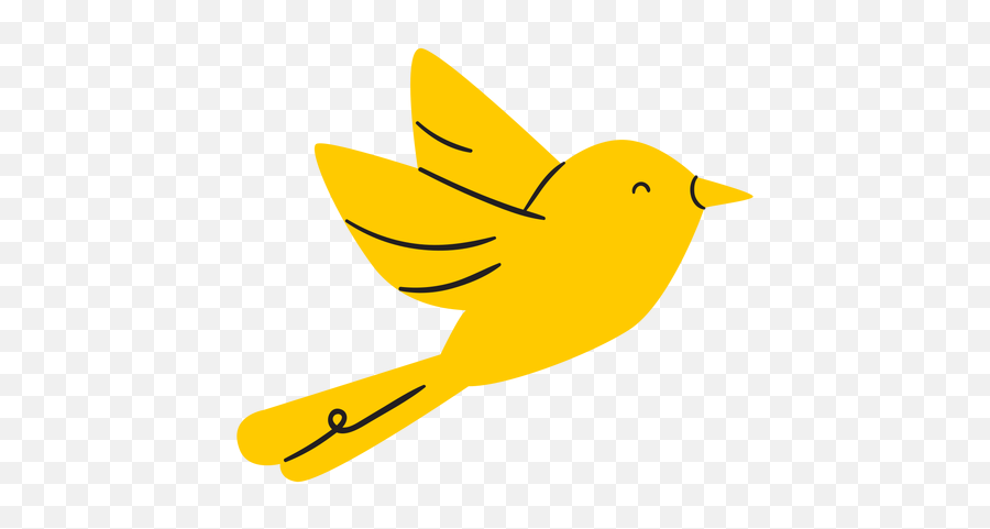 Flat Smiling Flying Yellow Bird Ad Affiliate - Flying Yellow Bird Png,Parrot Icon