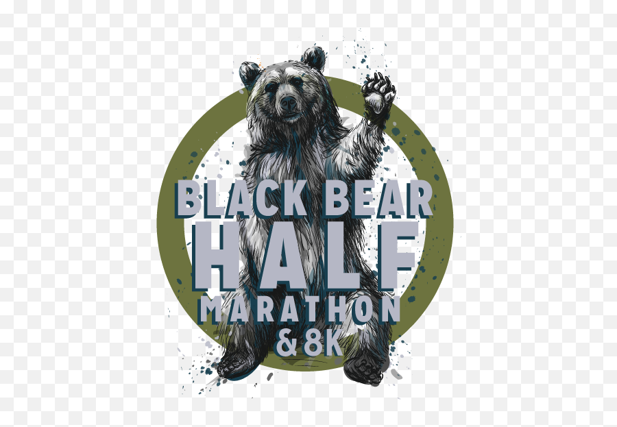 Black Bear Half Marathon And 8k Asheville Ncu0027s Official - Hendersonville Half Marathon Png,Bear Trap Icon