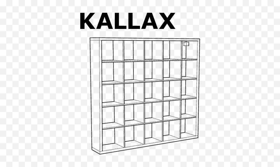 Download Kallax Dowel Pins - Kallax Ikea Full Size Png Ikea Expedit,Ikea Png