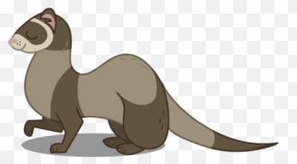 Ferret Transparent Background - Cartoon png