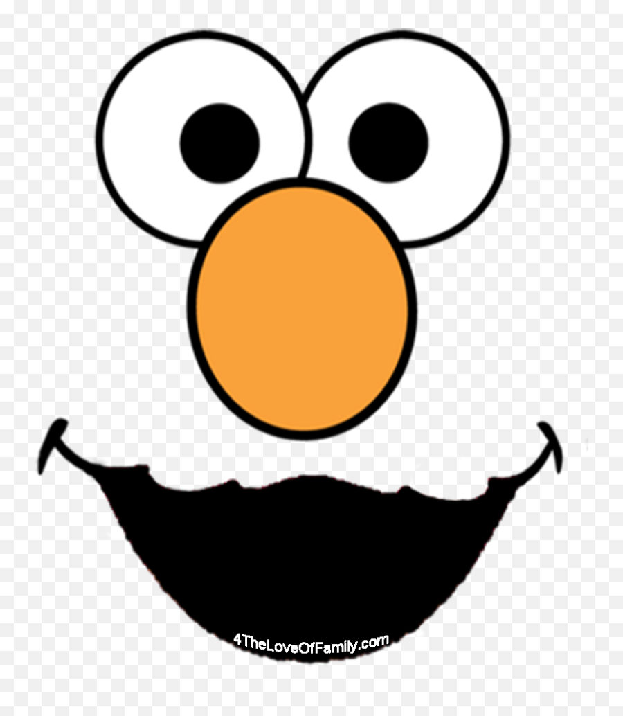 Sesame Street Font Face Printables - Free Printable Sesame Street Faces Png,Sesame Street Characters Png