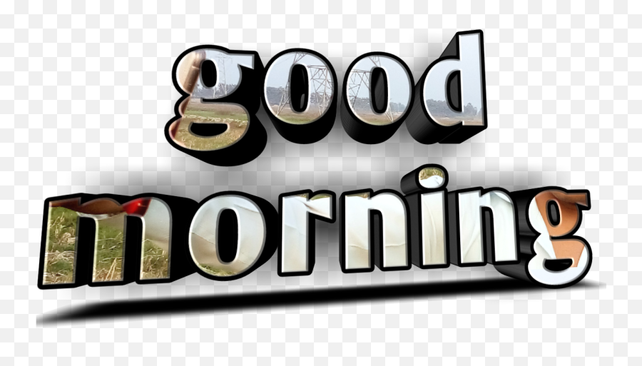 Good Morning Png - Good Morning Png Text,Good Morning Logo