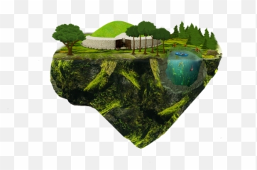 Island Download Transparent Png Image Arts - Floating Island On Transparent Background,Ruins Png