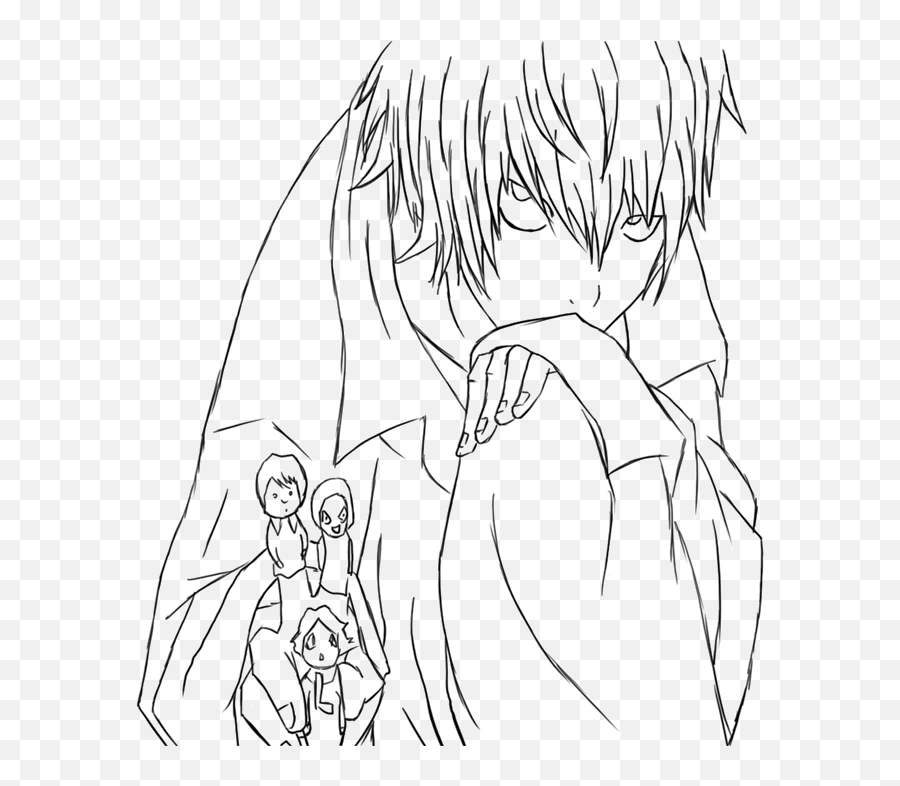 Learn How To Draw Near - Near Death Note Drawing Easy Png,Death Note Png
