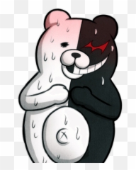 Download Hd View Why - Monokuma Nervous Transparent Png Monokuma Sprites,Monokuma Png