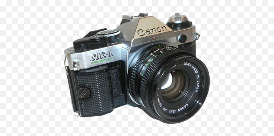 Canon Canoncamera Camera Vintagecamera - Canon Ae 1 Price Philippines Png,Vintage Camera Png