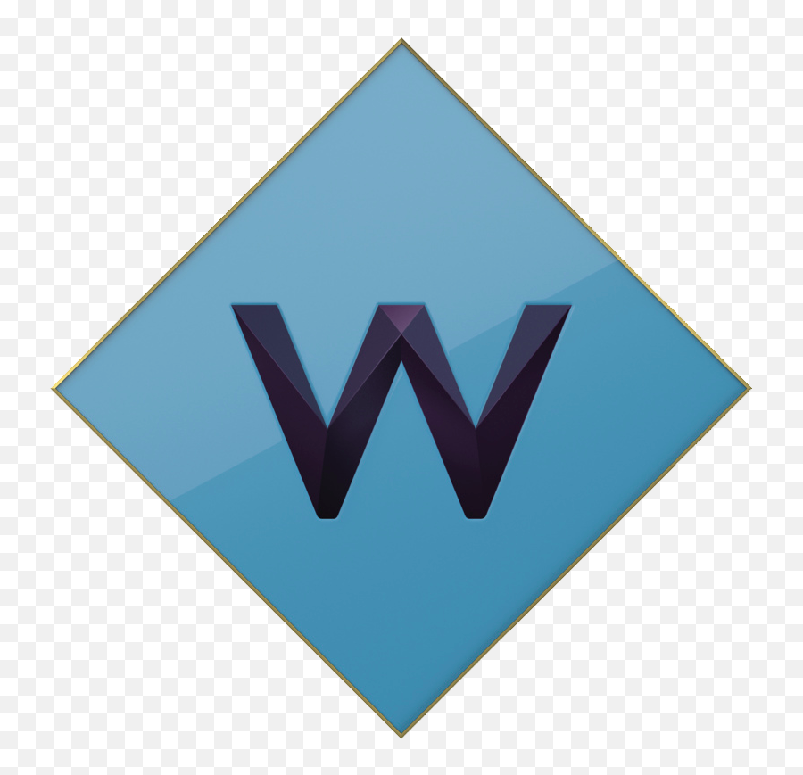 W Tv Network Logopedia Fandom - Triangle Png,W Logo - free transparent ...