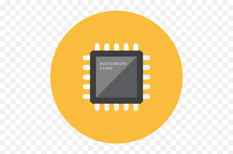Microchip Icon - Cpu Png,Microchip Png