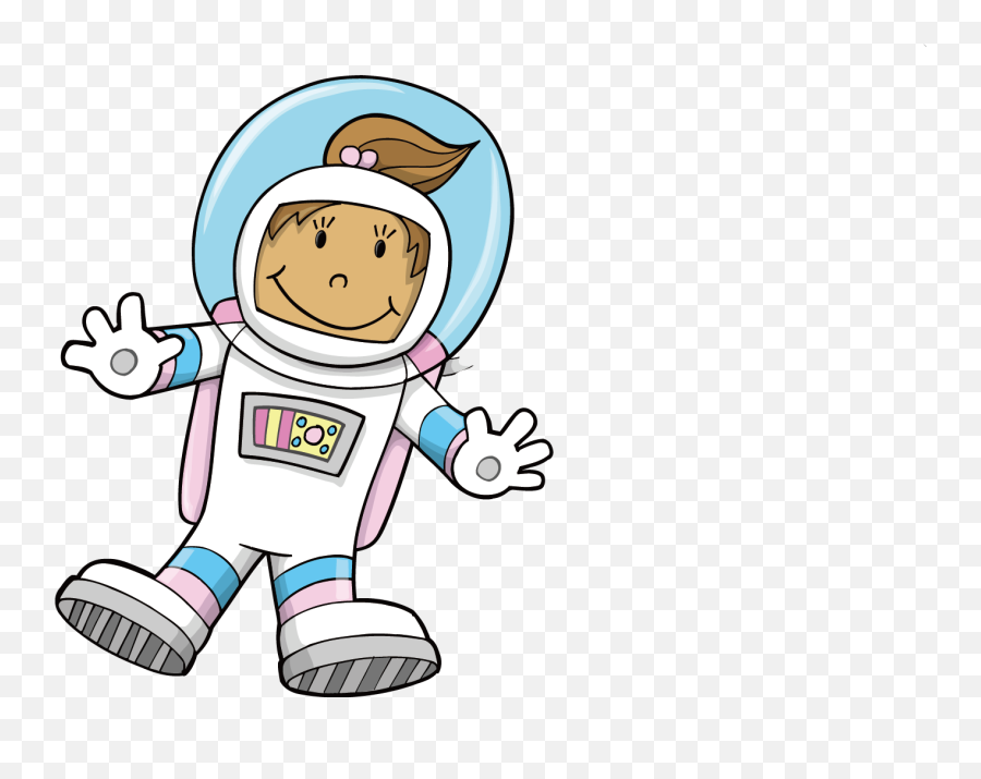 Download Hd Astronaut Png Cartoon - Astronaut Suit Cartoon Astronaut Clipart Png,Astronaut Png